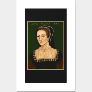 Digital portrait of Anne Boleyn Posters and Art